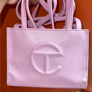 Pink telfar bag